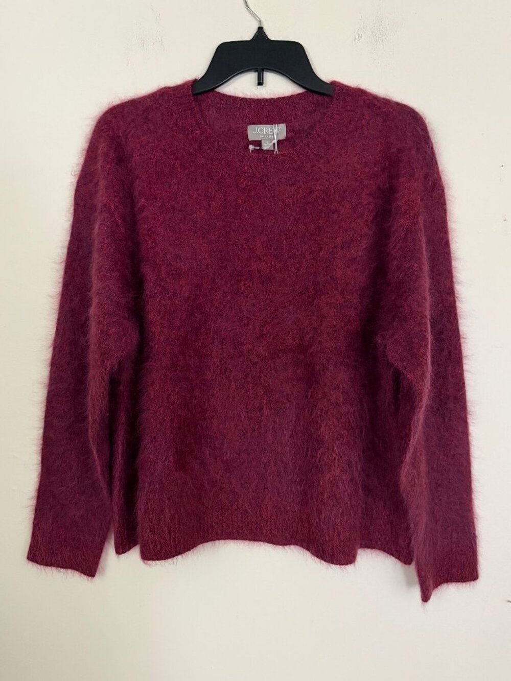 J. Crew Brushed cashmere marled relaxed crewneck sweater M - Picture 6 of 12
